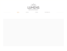 Tablet Screenshot of lumens.se